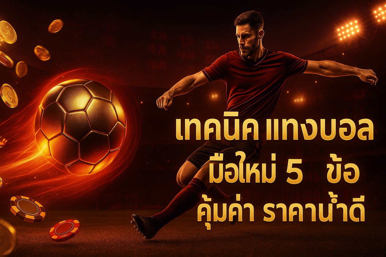 เทคนิค แทงบอล มือใหม่