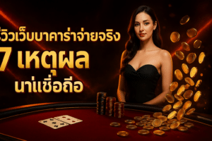 รีวิวเว็บบาคาร่าจ่ายจริง
