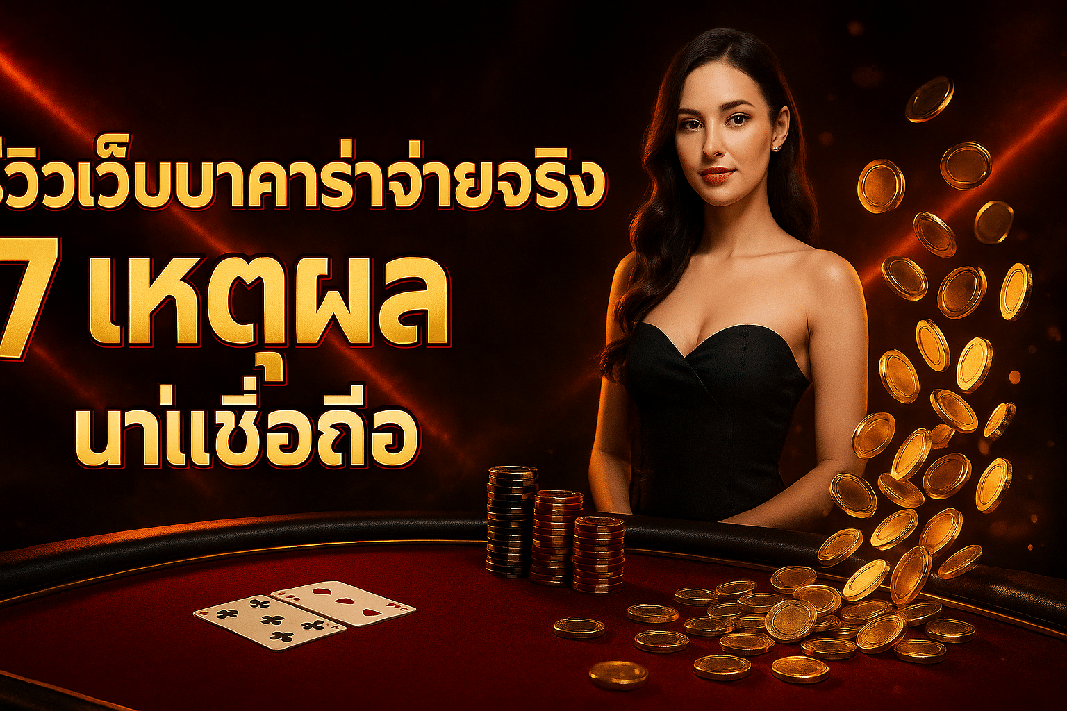 รีวิวเว็บบาคาร่าจ่ายจริง